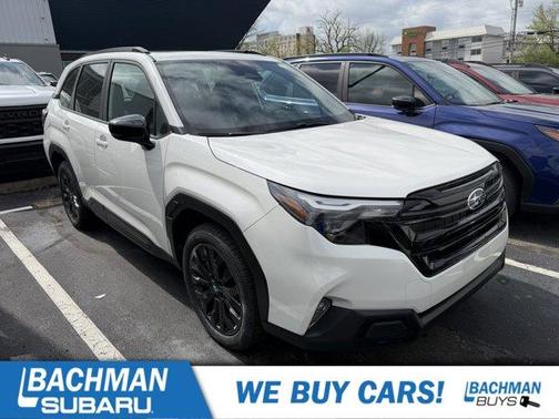 Crystal White Pearl 2026 Subaru Forester Sport