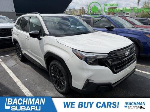 Crystal White Pearl 2026 Subaru Forester Sport