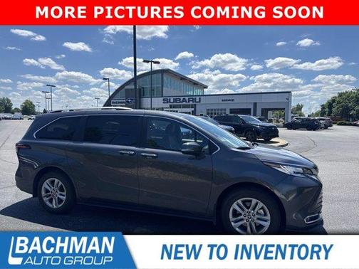 Magnetic Gray Metallic 2025 Toyota Sienna Limited