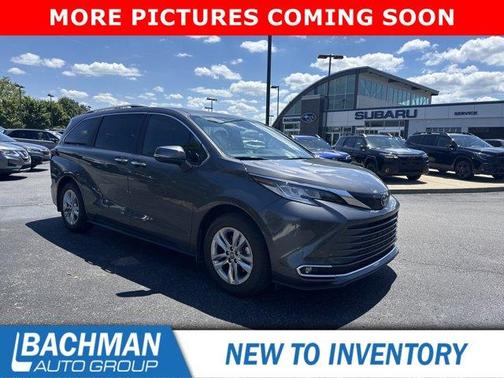 Magnetic Gray Metallic 2025 Toyota Sienna Limited