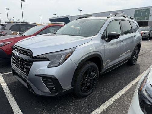 Ice Silver Metallic 2026 Subaru Ascent Onyx Edition Touring