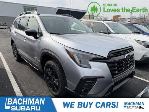 Ice Silver Metallic 2026 Subaru Ascent Onyx Edition Touring