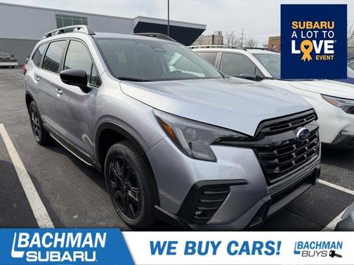 Ice Silver Metallic 2026 Subaru Ascent Onyx Edition Touring