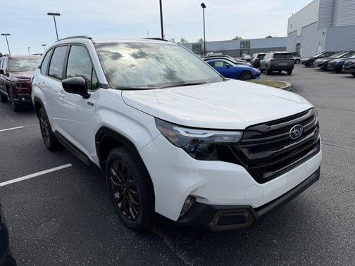 Crystal White Pearl 2026 Subaru Forester Sport