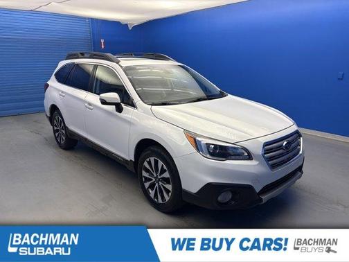 White 2017 Subaru Outback 2.5i Limited