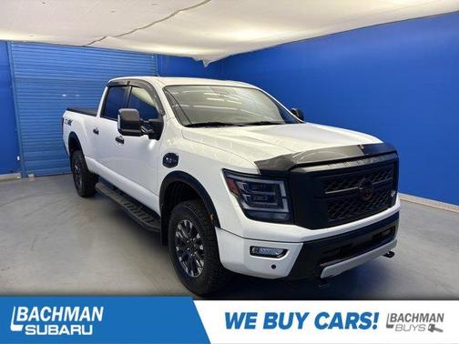 Glacier White 2023 Nissan Titan XD PRO-4X