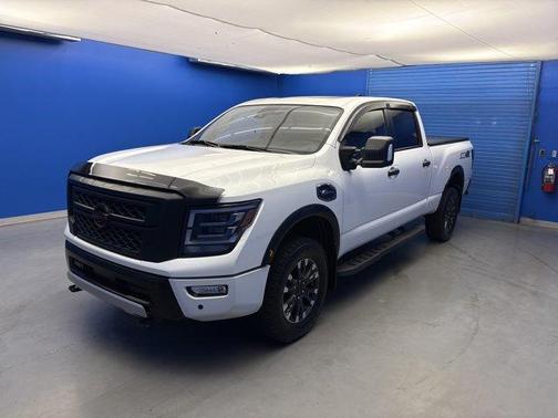 Glacier White 2023 Nissan Titan XD PRO-4X