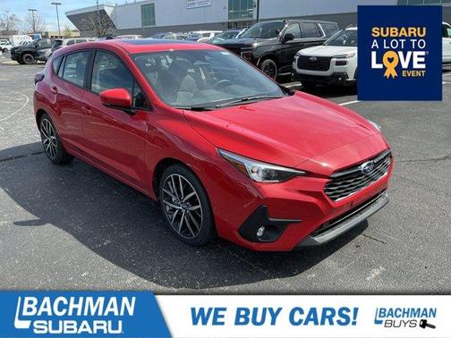 Pure Red 2026 Subaru Impreza Sport