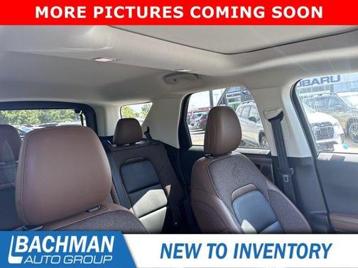Shadow Black 2025 Ford Bronco Sport Outer Banks