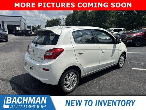 Pearl White 2018 Mitsubishi Mirage SE