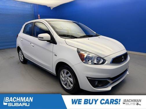 Pearl White 2018 Mitsubishi Mirage SE