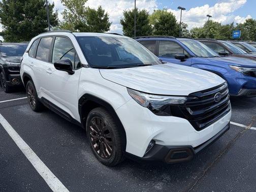 Crystal White Pearl 2026 Subaru Forester Sport
