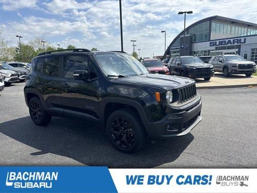 Black 2017 Jeep Renegade Altitude