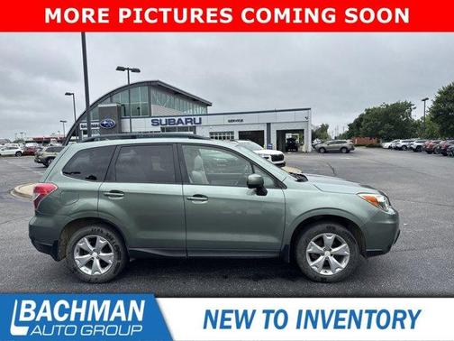 Jasmine Green Metallic 2015 Subaru Forester 2.5i Premium