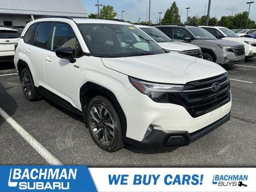 Crystal White Pearl 2026 Subaru Forester Touring