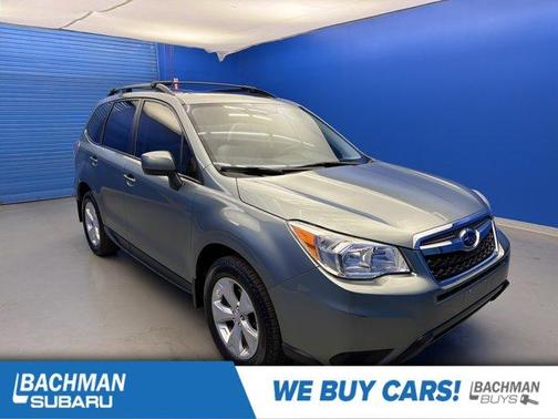 Jasmine Green Metallic 2014 Subaru Forester 2.5i Premium