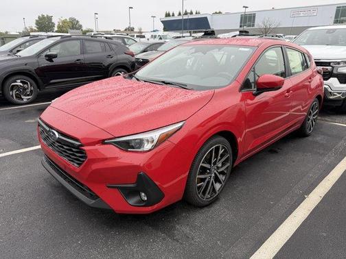 Pure Red 2026 Subaru Impreza Sport