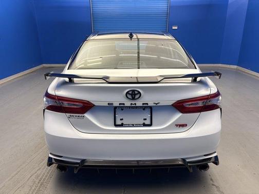 Wind Chill Pearl / Midnight Black Metallic 2020 Toyota Camry TRD V6