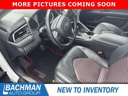 Wind Chill Pearl / Midnight Black Metallic 2020 Toyota Camry TRD V6
