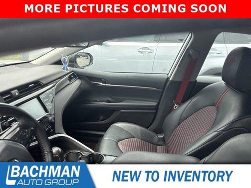 Wind Chill Pearl / Midnight Black Metallic 2020 Toyota Camry TRD V6