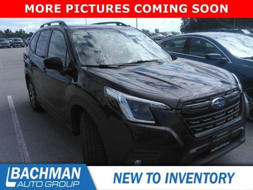 Crystal Black Silica 2023 Subaru Forester Premium