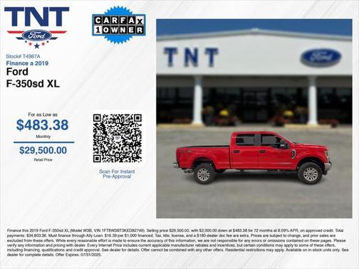 2019 Ford F-350 XL