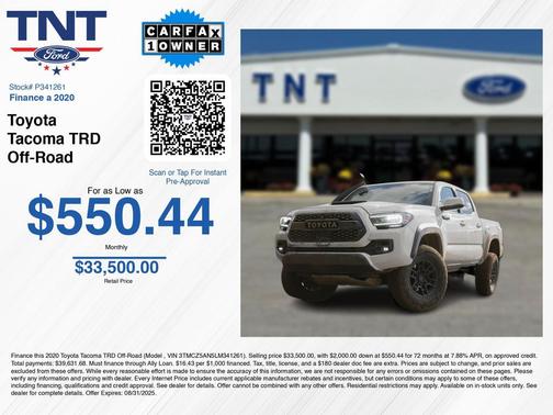 2020 Toyota Tacoma TRD Off Road
