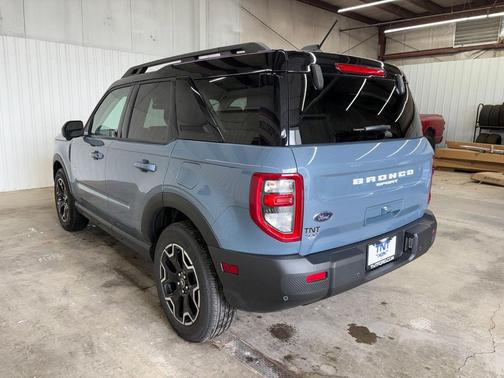 Azure Gray Metallic Tri-Coat 2025 Ford Bronco Sport Outer Banks