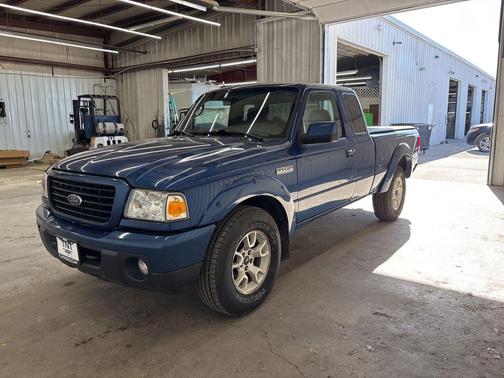 Vista Blue Clearcoat Metallic 2009 Ford Ranger XLT SuperCab