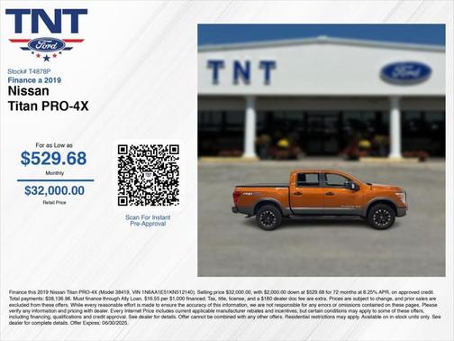 2019 Nissan Titan PRO-4X