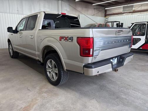 WHITE GOLD 2018 Ford F-150 Platinum