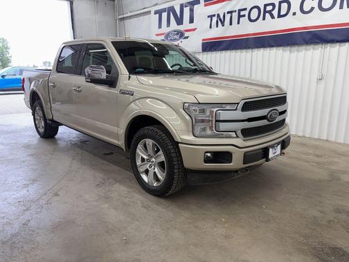 WHITE GOLD 2018 Ford F-150 Platinum
