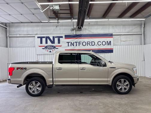 WHITE GOLD 2018 Ford F-150 Platinum