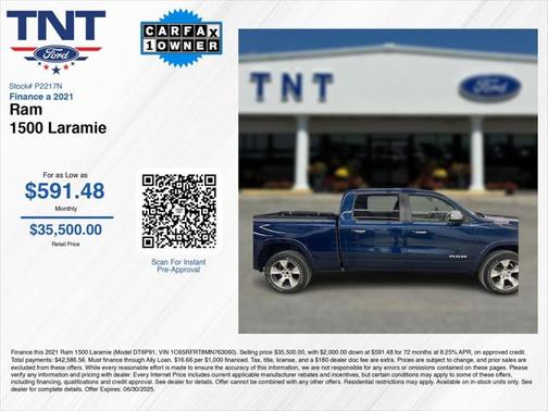 2021 RAM 1500 Laramie