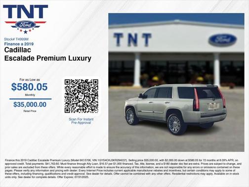 2019 Cadillac Escalade Premium Luxury