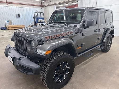 Granite Crystal Metallic Clearcoat 2021 Jeep Wrangler Unlimited 4xe Rubicon
