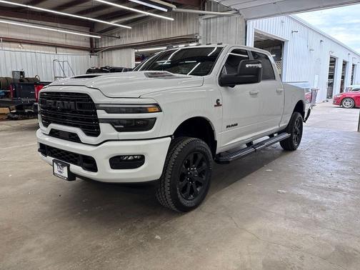 Bright White Clearcoat 2025 RAM 2500 Laramie Crew Cab 4x4 6'4' Box
