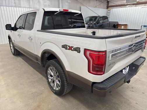 WHITE PLATINUM METALLIC TC 2016 Ford F-150 King Ranch