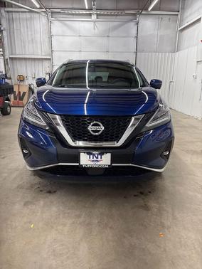 Deep Blue Pearl 2021 Nissan Murano Platinum Intelligent AWD