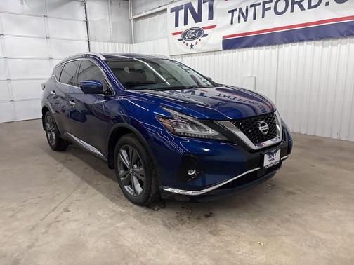 Deep Blue Pearl 2021 Nissan Murano Platinum Intelligent AWD
