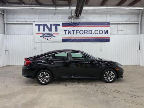 Crystal Black Pearl 2018 Honda Civic LX