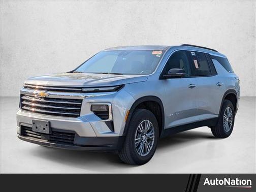 Sterling Gray Metallic 2024 Chevrolet Traverse LT