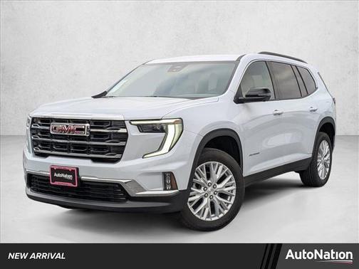 Glacier White Tricoat 2026 GMC Acadia Elevation AWD