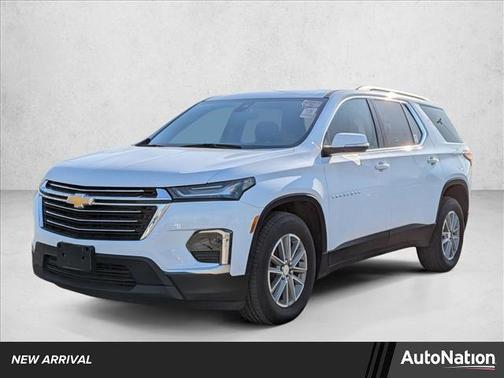 Summit White 2023 Chevrolet Traverse LT Cloth