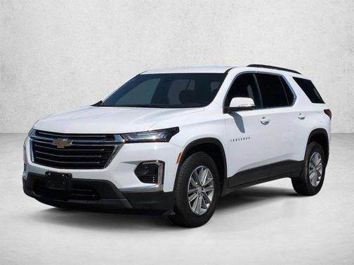Summit White 2023 Chevrolet Traverse LT Cloth
