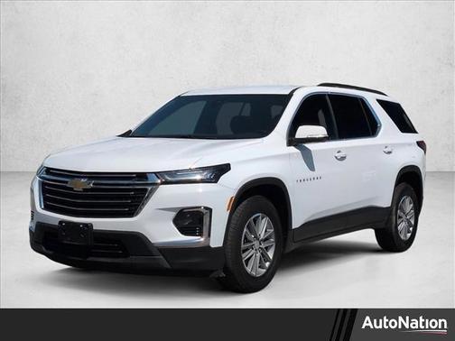 Summit White 2023 Chevrolet Traverse LT Cloth