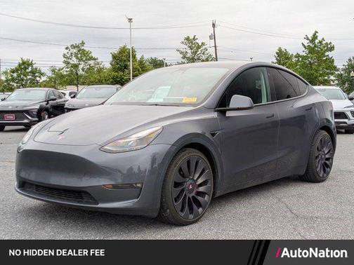 Midnight Silver Metallic 2022 Tesla Model Y Performance Dual Motor All-Wheel Drive