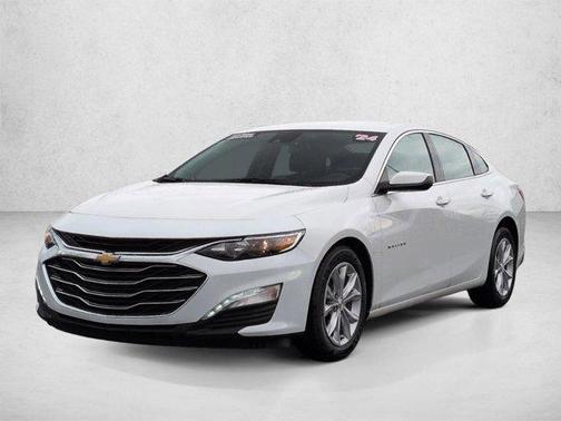 Summit White 2024 Chevrolet Malibu FWD 1LT