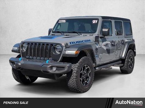 Sting-Gray Clearcoat 2021 Jeep Wrangler Unlimited 4xe Rubicon SUV