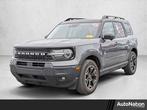 Carbonized Gray Metallic 2025 Ford Bronco Sport Outer Banks